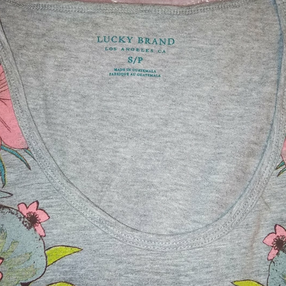 Lucky 🍀 Brand Floral  ❇️ Tank - Picture 4 of 8